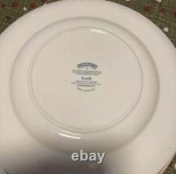 Used (8) PcsJohnson Brothers Seaside Dinner Plates