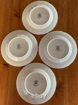 VINTAGE Johnson Bros His Majesty 4 DINNER PLATES England Turkey Thanksgiving EUC