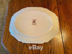 VINTAGE Johnson Brother His MajestyTurkey/meat platter. X Cond 20 Large