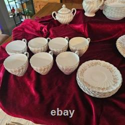 VINTAGE Johnson Brothers TEA set (Complete) RARE floral, made in England