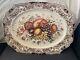 Vtg 1960 Johnson Bros England Windsor Ware Harvest 20 Oval Serving Platter