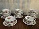 Vtg Johnson Brothers Barnyard King Turkey Coffee/tea Cup And Saucer 8 Sets Mint