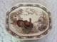 Vtg Johnson Bros England Barnyard King 20.5x16 Large Turkey Serving Platter