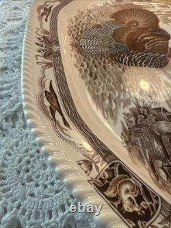 VTG Johnson Bros England BARNYARD KING 20.5x16 Large Turkey Serving Platter