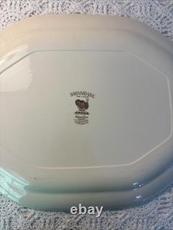 VTG Johnson Bros England BARNYARD KING 20.5x16 Large Turkey Serving Platter