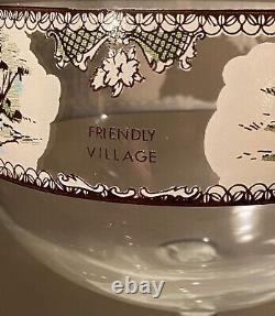 VTG Johnson Brothers Friendly Village Set Of 14 Wine/Water 12 oz Goblet Glasses