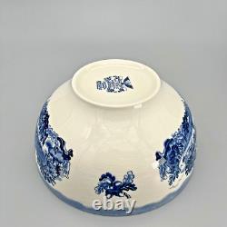 VTG Johnson Brothers HISTORIC AMERICA BLUE Colossal Cup & Saucer GREAT CONDITION