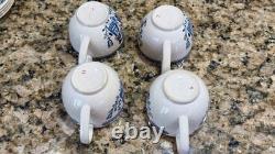 VTG Johnson Brothers Hearts & Flowers 24 Pc Dinnerware Set England Old Granite