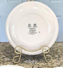 VTG Johnson Brothers Hearts & Flowers 24 Pc Dinnerware Set England Old Granite