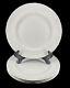 Vtg Johnson Brothers Richmond White 10 Dinner Plate Embossed Trellis Lace Set-4
