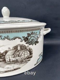 VTG Johnson Brothers River Scenes Soup Tureen withLid