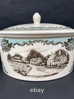 VTG Johnson Brothers River Scenes Soup Tureen withLid