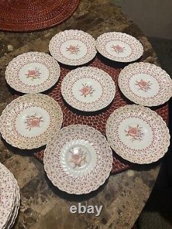 VTG Johnson Brothers Rose Bouquet Various Pieces Made in England Backstamp 1970s