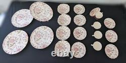 VTG Johnson Brothers Rose Chintz 5 PCS, 4 Place Settings, England