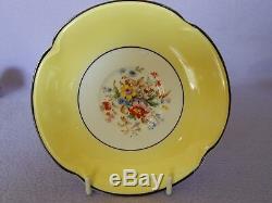 Vintage 1940s-50s Johnson Bros China Tea Set Pareek Yellow + Free Plates