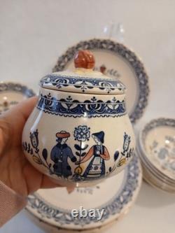 Vintage 35Pc Johnson Brothers Hearts & Flowers Dinnerware Cottagecore