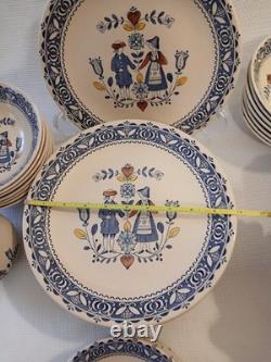 Vintage 35Pc Johnson Brothers Hearts & Flowers Dinnerware Cottagecore