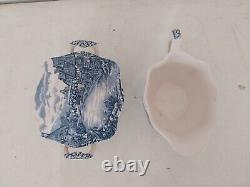 Vintage 4 Person Tea Set Old English Countryside Johnson Bros