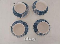 Vintage 4 Person Tea Set Old English Countryside Johnson Bros