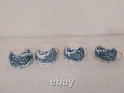 Vintage 4 Person Tea Set Old English Countryside Johnson Bros