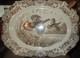 Vintage Antique Johnson Bros Windsor Ware Wild Turkeys Platter 20 1/2 X 16