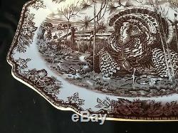 Vintage Antique Johnson Brothers His Majesty Thanksgiving Holiday Platter