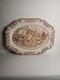Vintage Embossed Johnson Brothers England Majesty Turkey Platter Thanksgiving
