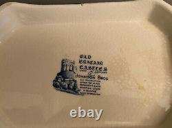 Vintage England Old Britain Castles / Blue Johnson Brothers Soup Tureen