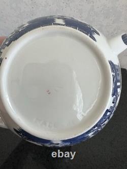 Vintage Johnson Bros. Blue Willow Large Teapot & Lid England 2nd