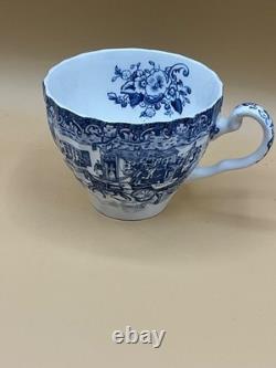 Vintage Johnson Bros. Coach Scene Set 26 Pieces Set