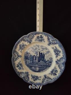 Vintage Johnson Bros Dinner Plate Old Britain Castles Blarney Castle x2 Lot5567