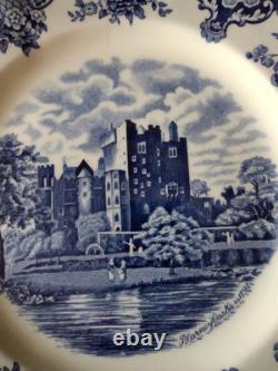 Vintage Johnson Bros Dinner Plate Old Britain Castles Blarney Castle x2 Lot5567