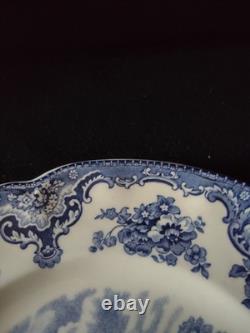 Vintage Johnson Bros Dinner Plate Old Britain Castles Blarney Castle x2 Lot5567