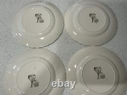 Vintage Johnson Bros England FRIENDLY VILLAGE 20 Piece Dinnerware Set For 4