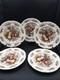 Vintage Johnson Bros England Set Of 5 Windsor Ware Fruit Dinner Plates