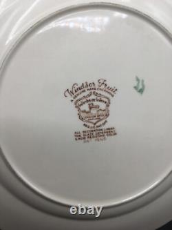 Vintage Johnson Bros England Set of 5 Windsor Ware Fruit Dinner Plates