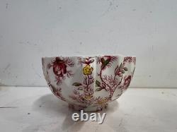 Vintage Johnson Bros. English Porcelain Rosebud Chintz Set of 14 Cups&Saucers