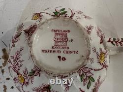 Vintage Johnson Bros. English Porcelain Rosebud Chintz Set of 14 Cups&Saucers