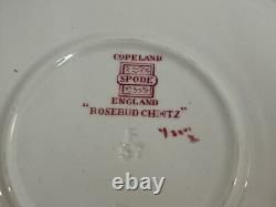 Vintage Johnson Bros. English Porcelain Rosebud Chintz Set of 14 Cups&Saucers