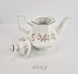 Vintage Johnson Bros Eternal Beau 21 Piece Teapot Set Made In England 1980s VGC