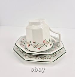 Vintage Johnson Bros Eternal Beau 21 Piece Teapot Set Made In England 1980s VGC