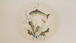 Vintage Johnson Bros Fish Plates Oval Cream No 5 Midcentury England