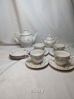 Vintage Johnson Bros Floral Tea Set