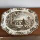 Vintage Johnson Bros Friendly Village Pattern Large 20x16 Platter