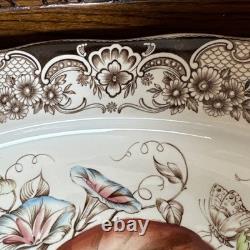 Vintage Johnson Bros Harvest Fruit Windsor Ware Large Platter 20 -England -FR S