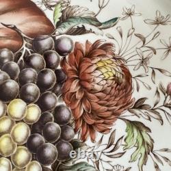 Vintage Johnson Bros Harvest Fruit Windsor Ware Large Platter 20 -England -FR S
