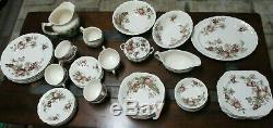 Vintage Johnson Bros Harvest Time Dishes Set 57 pieces, Made in England