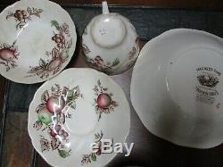 Vintage Johnson Bros Harvest Time Dishes Set 57 pieces, Made in England