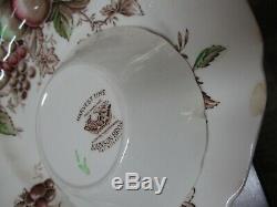 Vintage Johnson Bros Harvest Time Dishes Set 57 pieces, Made in England