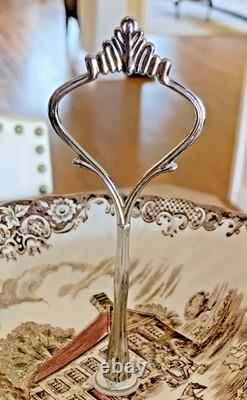 Vintage Johnson Bros Heritage Hall 3-Tiered Fruit Dip Stand Ironstone England